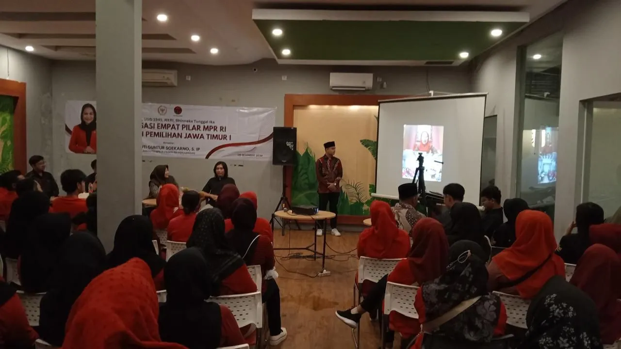 Sosialisasi Empat Pilar, Puti Guntur Soekarno Ingatkan Kader PDI Perjuangan Turun ke Masyarakat