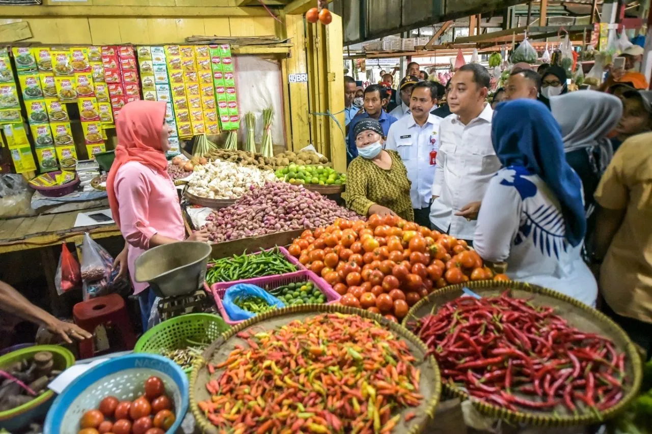 Stok Kecukupan Pangan di Surabaya 3 Bulan ke Depan Aman