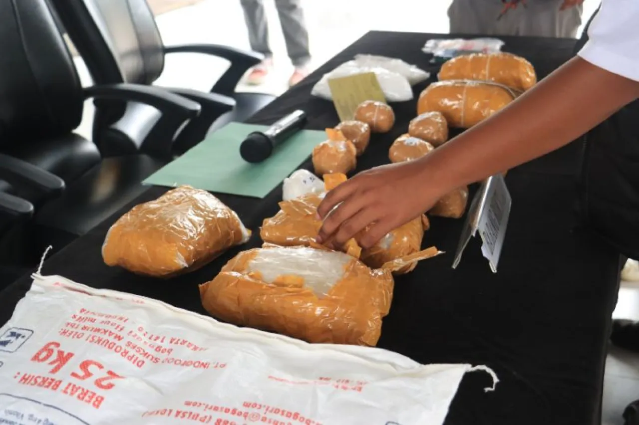 Sabu Senilai Rp 7 Milyar Disita Satnarkoba Polres Bogor