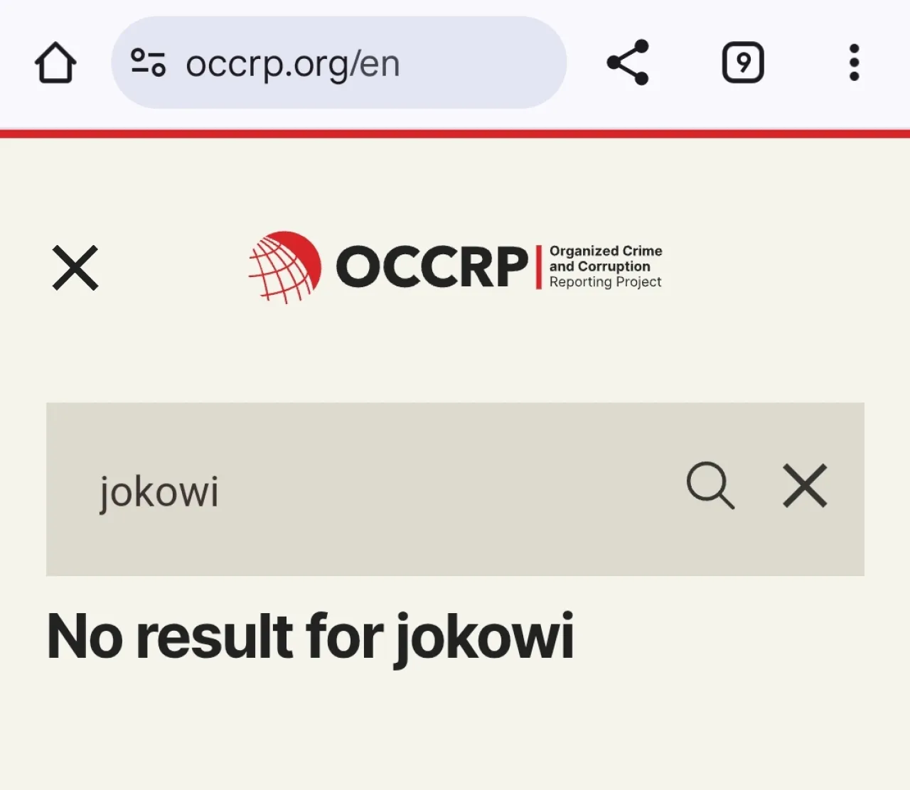 Usai Bikin Heboh, Nama Jokowi Hilang dari Website Resmi OOCRP