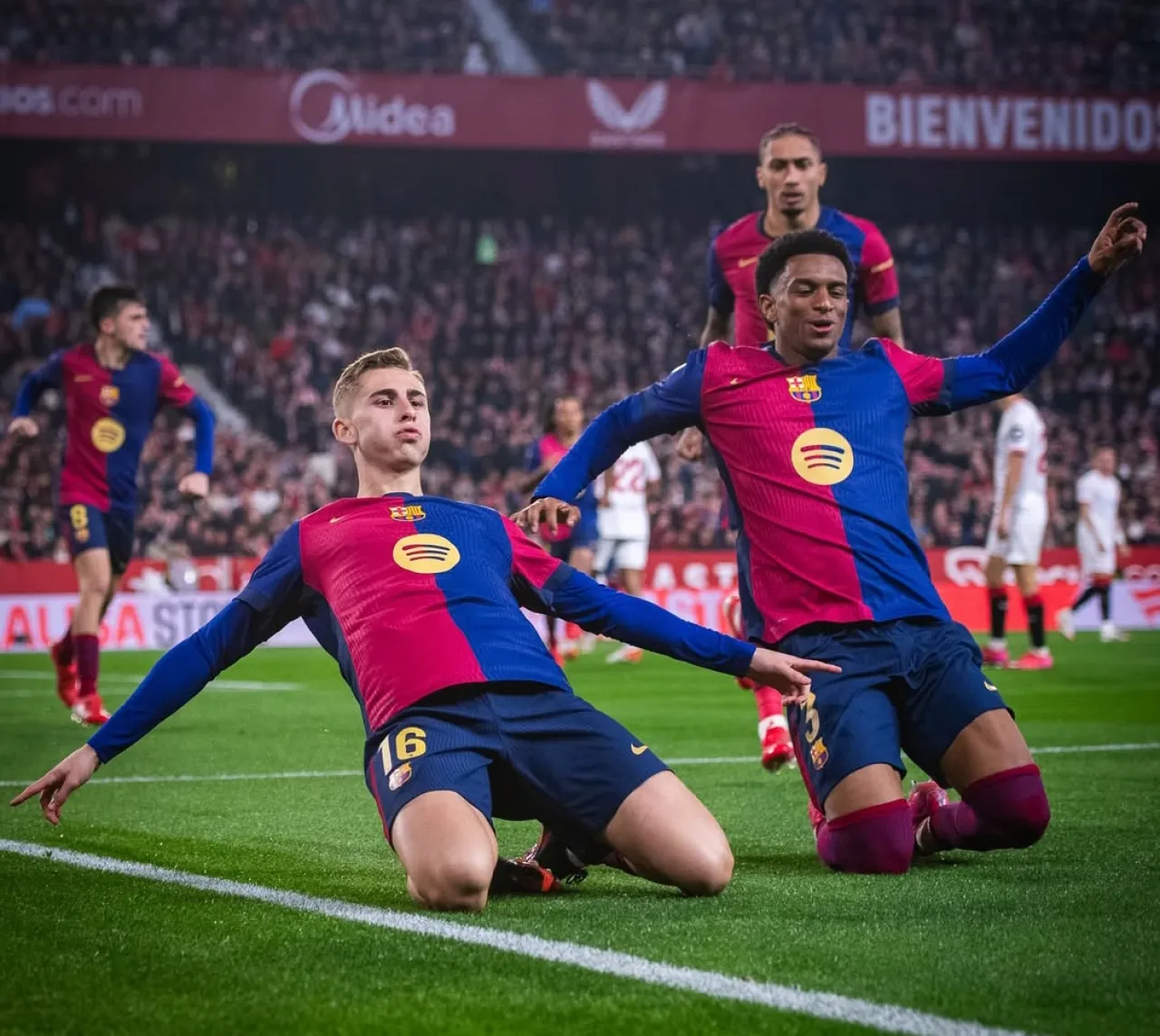 Sevilla Dipermalukan Barcelona di Kandang 1-4