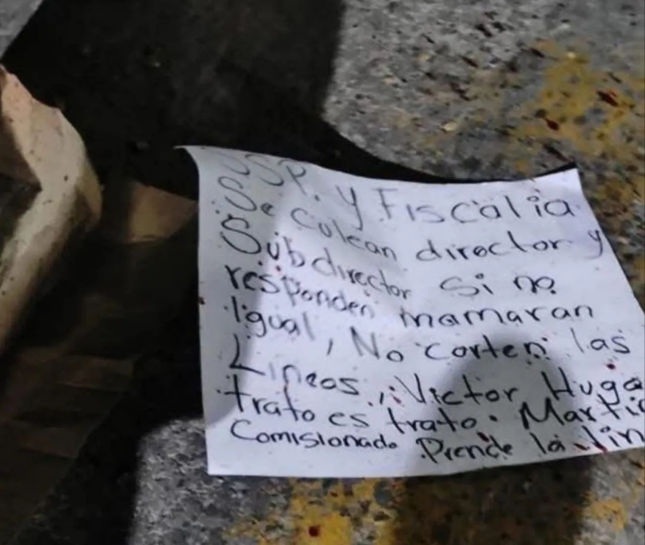 Empat Jasad Korban Kekejaman Kartel Digeletakkan Depan Sekolah Dasar
