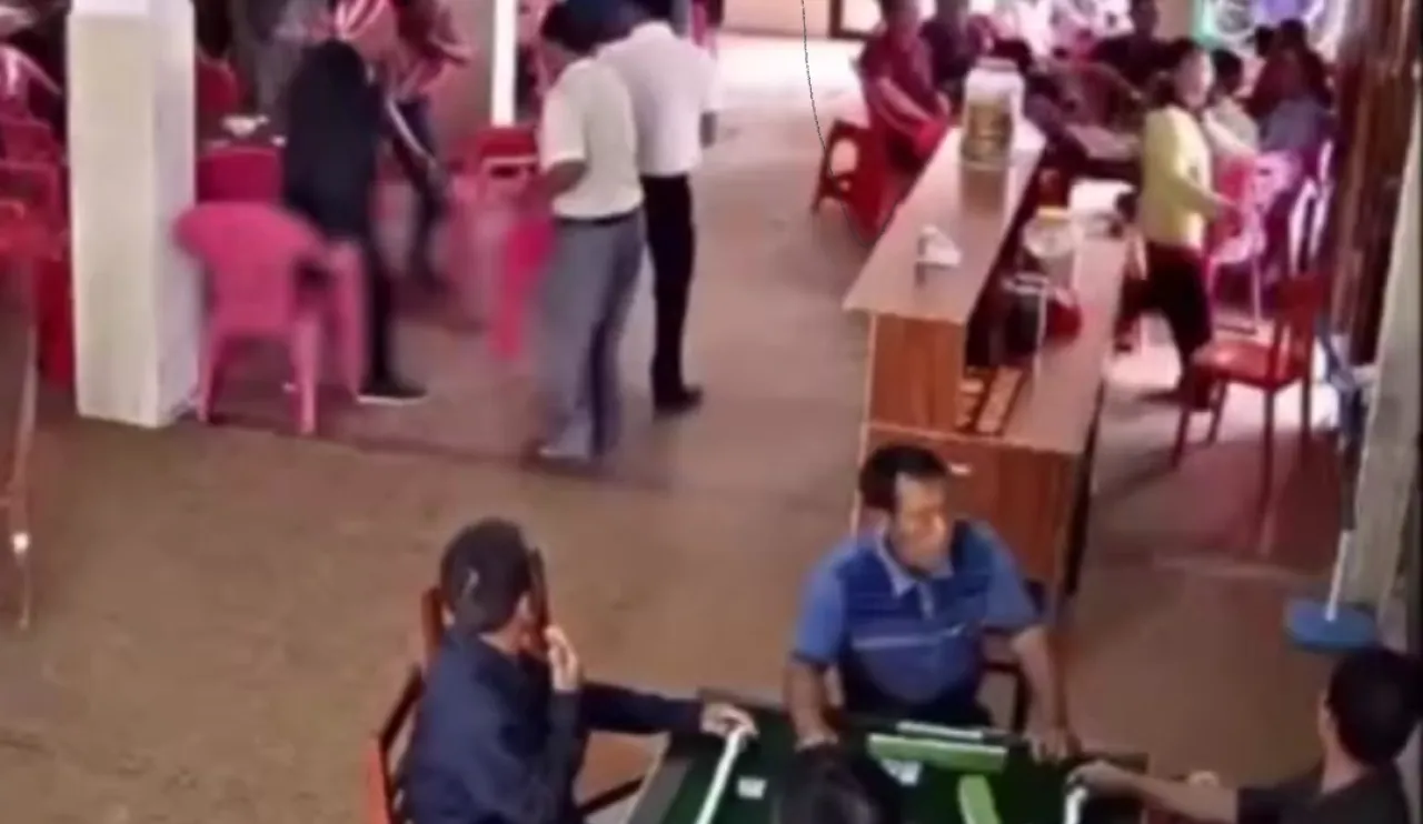 Pria Ngamuk Tusuk Pengunjung Arena Judi