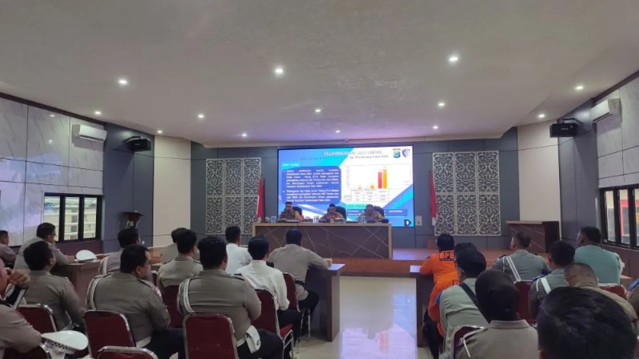 Polres Kotabaru Matangkan Operasi "Keselamatan Intan 2025" untuk Tertib Lalu Lintas Jelang Idul Fitri