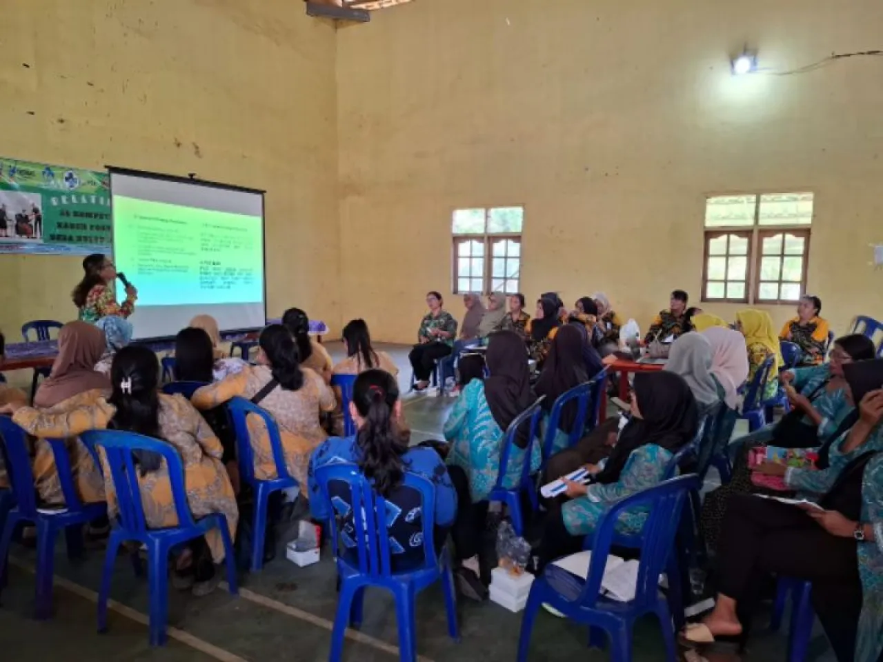Pelatihan Kader Posyandu di Kecamatan Sungai Durian. Foto: Sani