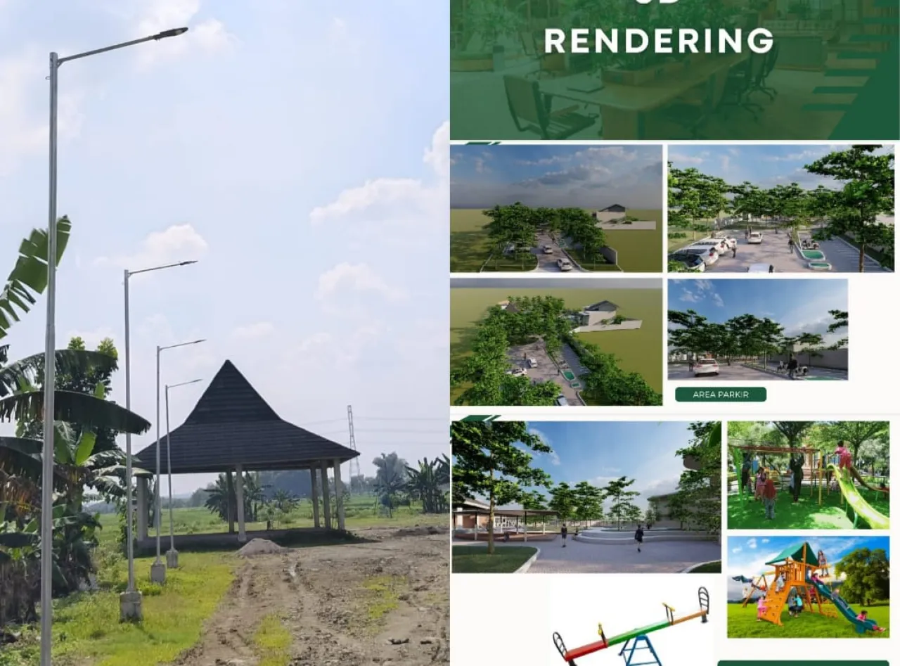 Gunakan Anggaran 2024, Bangunan Pendopo Rp199 Juta Wisata Desa Sumberingin Jombang Mangkrak
