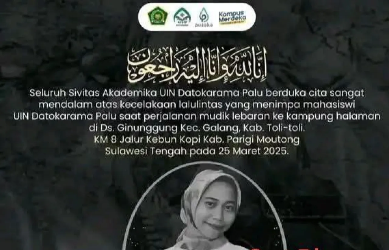 Perjalanan Mudik Pakai Motor, Mahasiswi Meninggal Kecelakaan