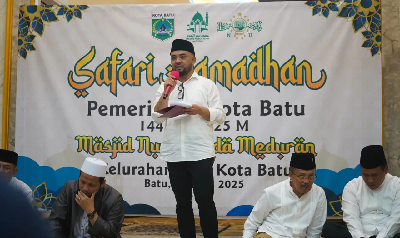 Safari Ramadan, Wawali Heli Suyanto Janji Wujudkan Visi Misi Mbatu Sae