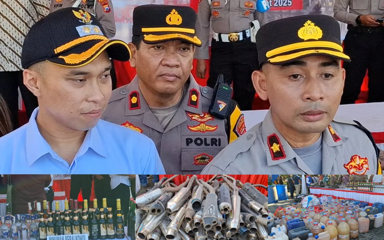 Kurun Waktu 12 Hari, Polres Lamongan Ungkap 172 Kasus