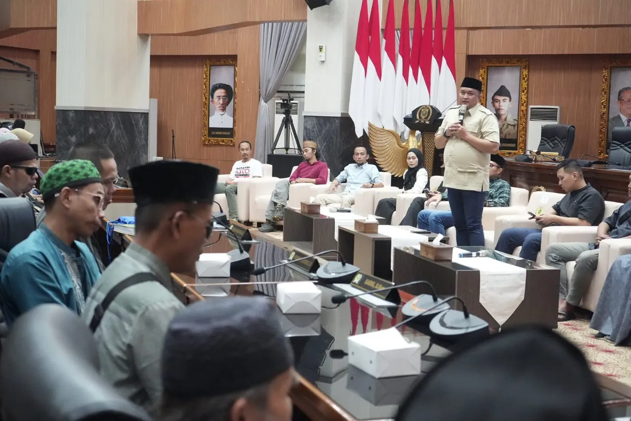 Bupati Bogor Hadiri Undangan Buka Puasa Bersama Sahabat Tunanetra Nurul Qolbi 