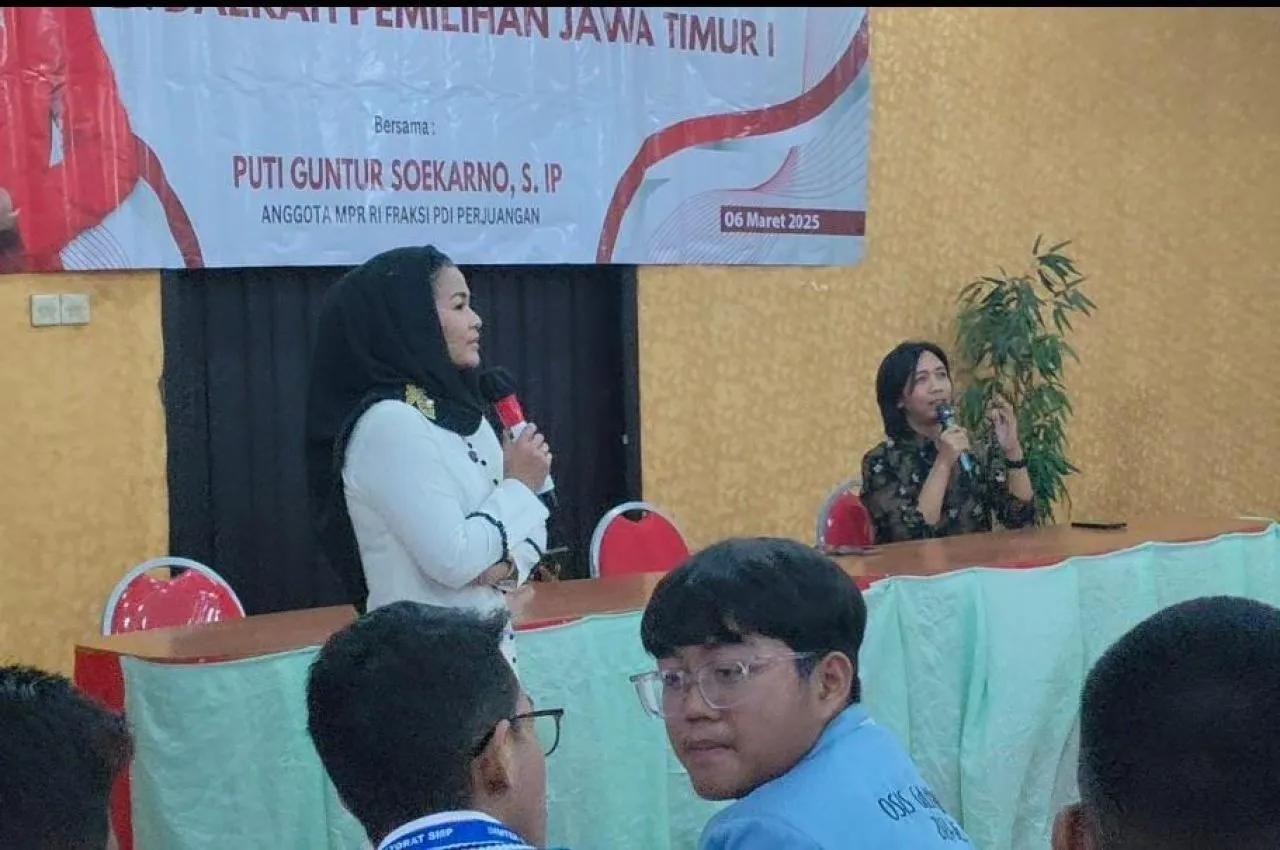 Puti Sosialisasikan Empat Pilar MPR RI, Ingin Pancasila Dipraktekkan di Masyarakat