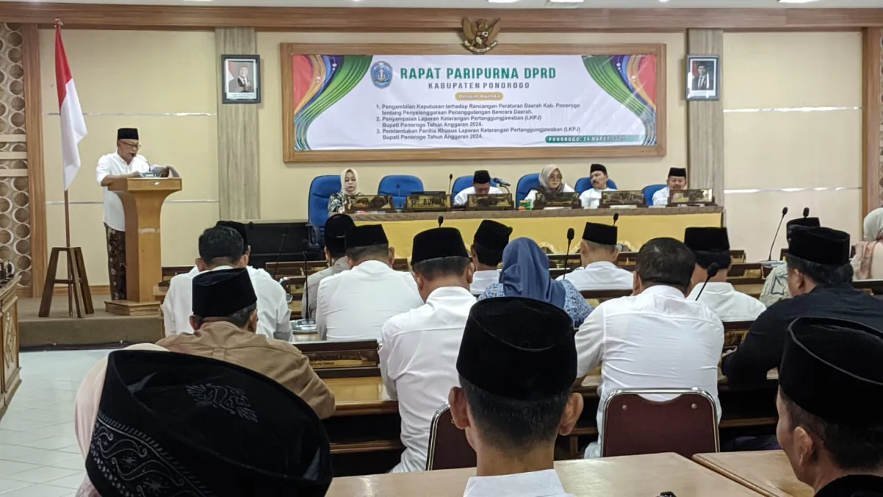 Paripurna Ngungsi di Bappedalitbang, Bupati Ponorogo: Perbaikan Secepatnya