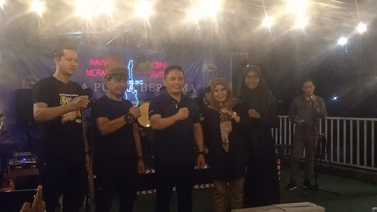 Danlanal Kotabaru dan Insan Pers Perkuat Sinergi Jaga Keamanan Laut