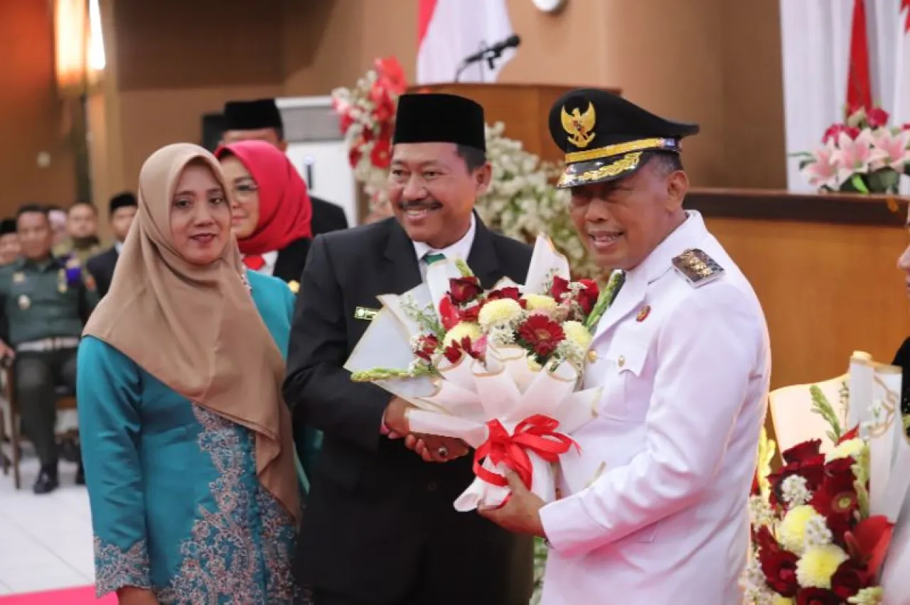 Kembali Menjabat, Bupati Sugiri Sampaikan Visi-Misi di Depan Anggota DPRD Ponorogo