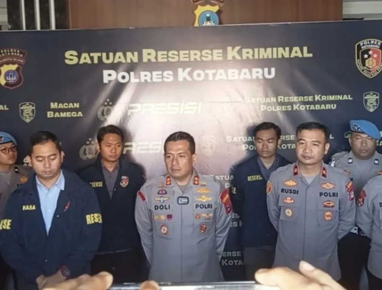 Residivis Kasus Pencurian Ditangkap di Kotabaru, Polisi Lakukan Upaya Paksa 