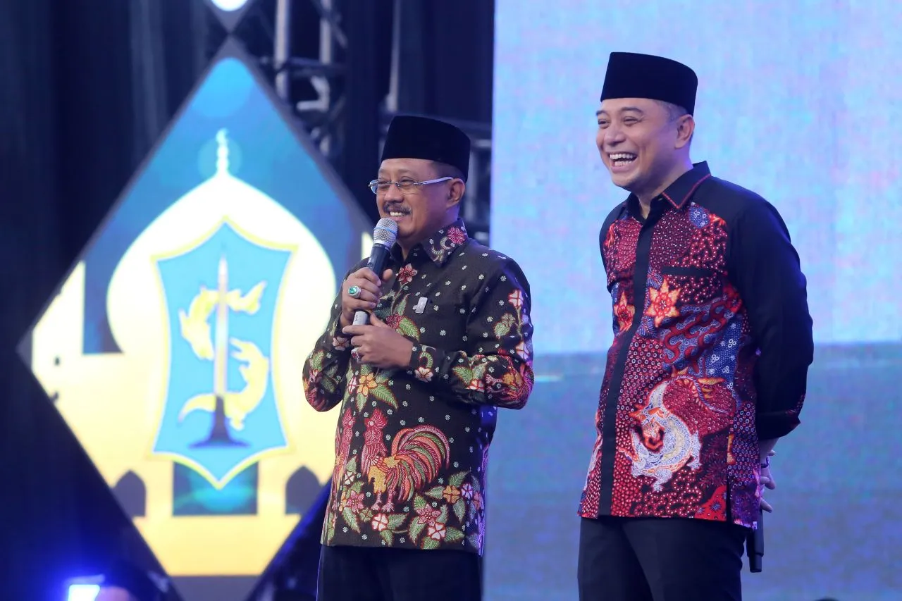 Wali Kota Eri dan Wakil Wali Kota Armuji Gelar Silaturahmi Bersama Forkopimda