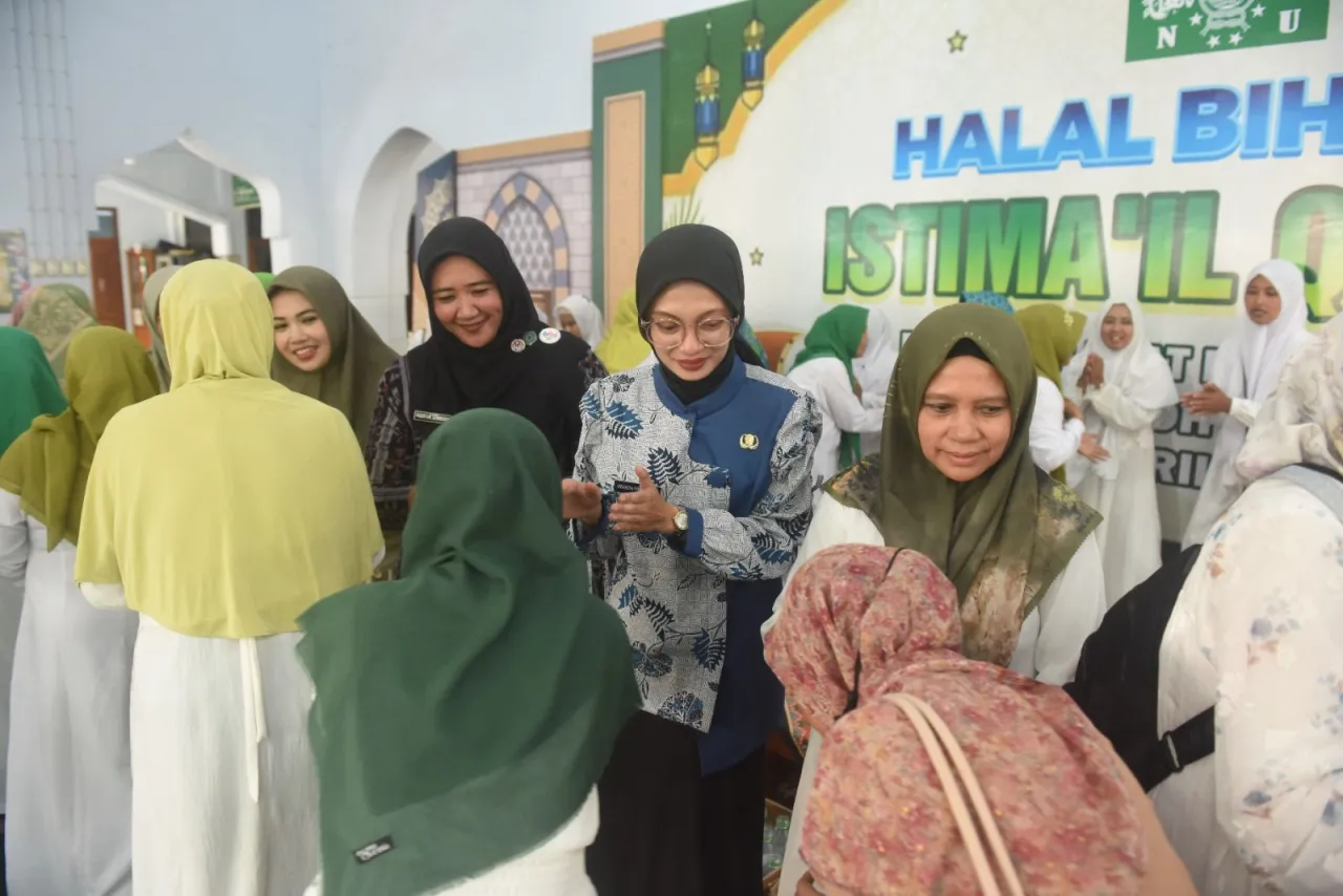 Ini Pesan Mbak Wali saat Hadiri Halal Bihalal Istima'il Qur’an Muslimat Nahdlatul Ulama Kecamatan Mojoroto