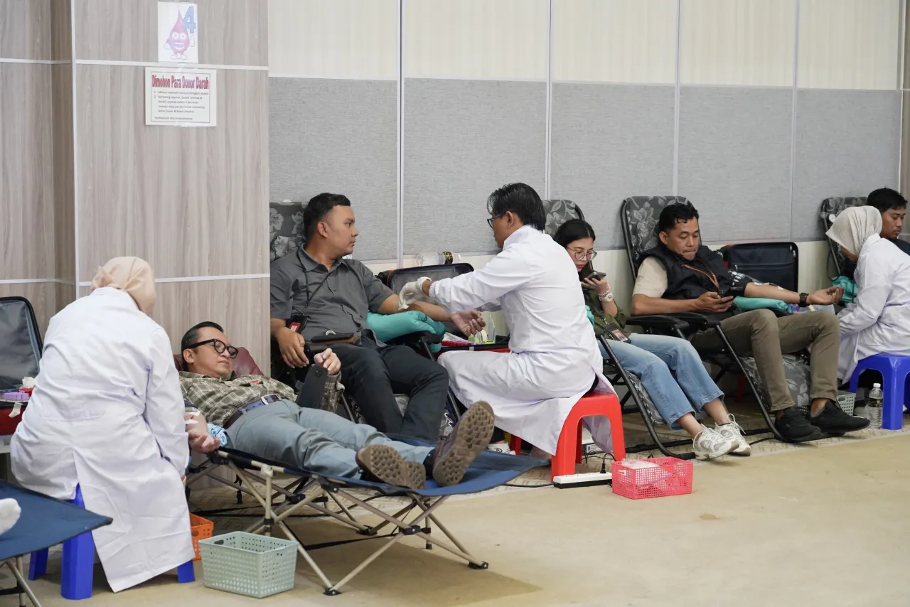 Bank Jatim Lakukan Aksi Kemanusiaan Donor Darah