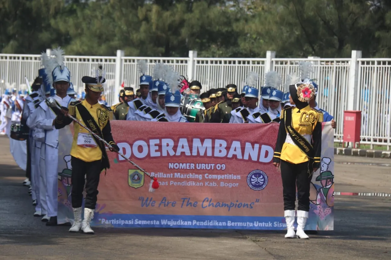 Resmi Dibuka, Marching Competition 2025! Sekda: Menumbuhkan Semangat Disiplin dan Kreativitas