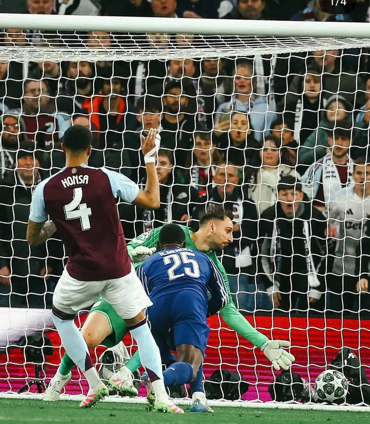 Kalahkan PSG, Aston Villa Terhenti di Liga Champions
