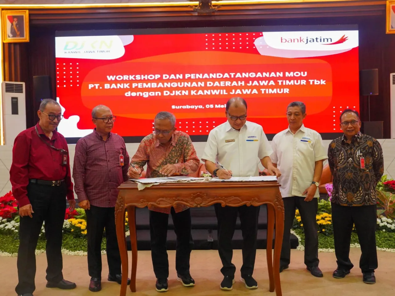 Optimalkan Recovery Asset, Bank Jatim Sinergi Dengan DJKN Jawa Timur