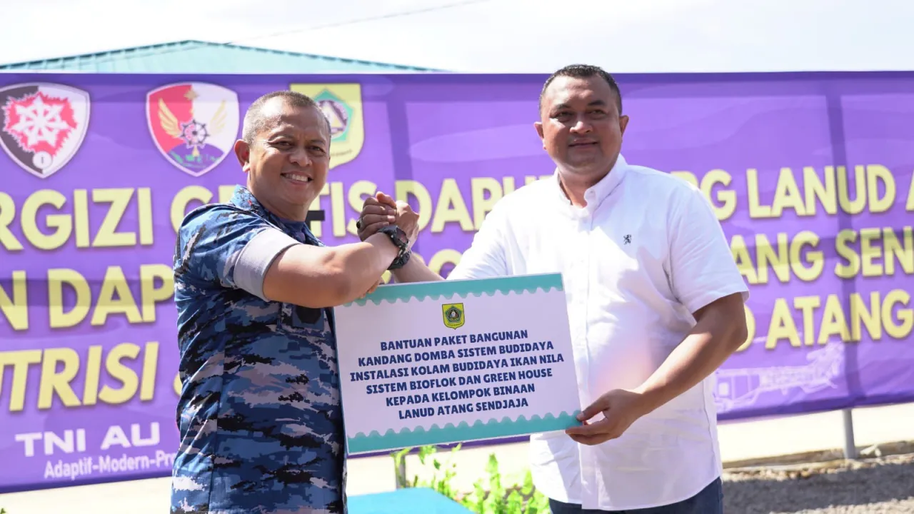 Bupati Bogor Apresiasi Dapur SPPG dan Sentra Edukasi Gizi Lanud ATS