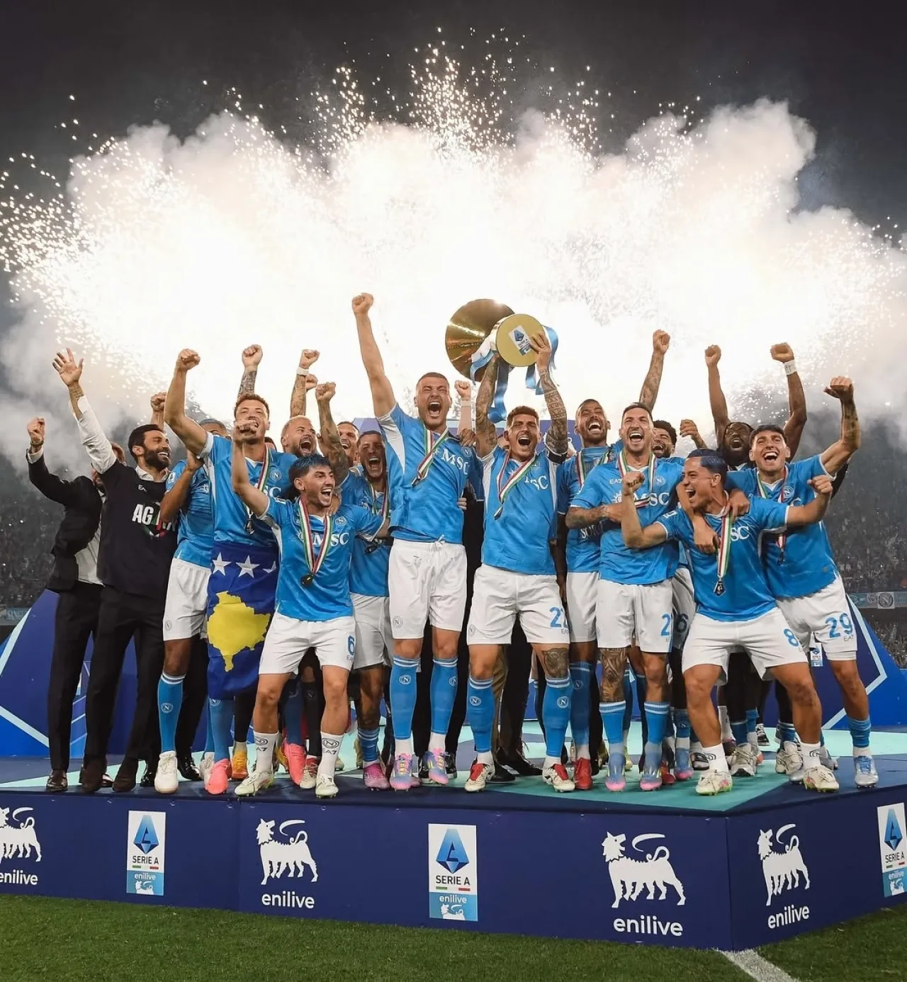 Alhamdulillah, Napoli Juara Liga Italia