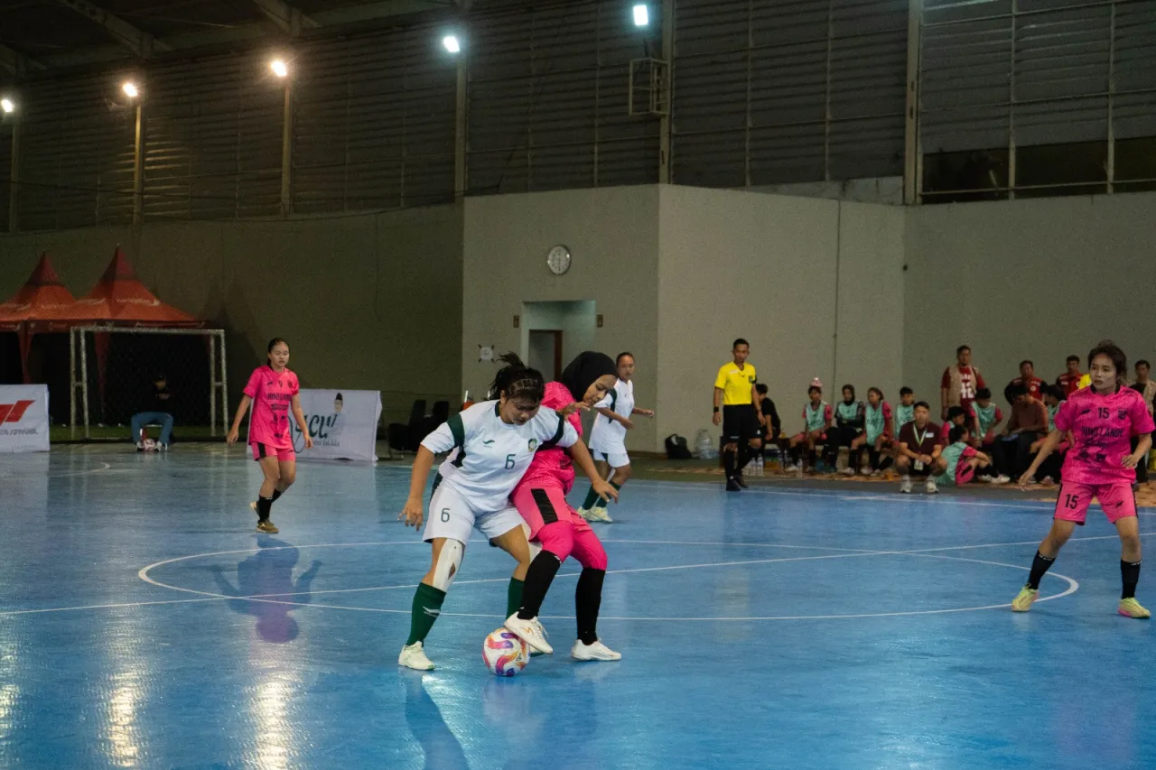 Tampil Impresif Futsal Putri Kota Batu, Menang Telak Atas Tim Banyuwangi