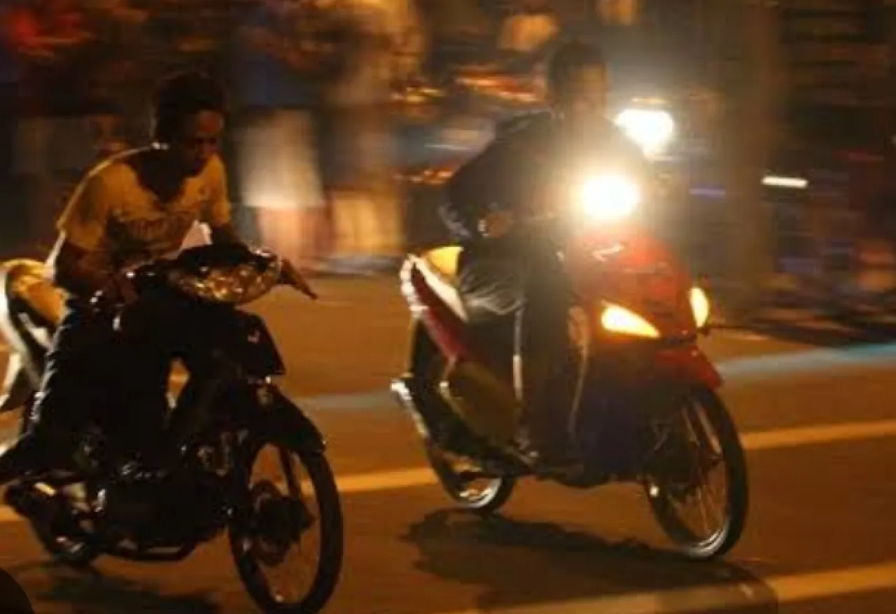 Ojol Tewas  Ditabrak Pelaku Balap Liar
