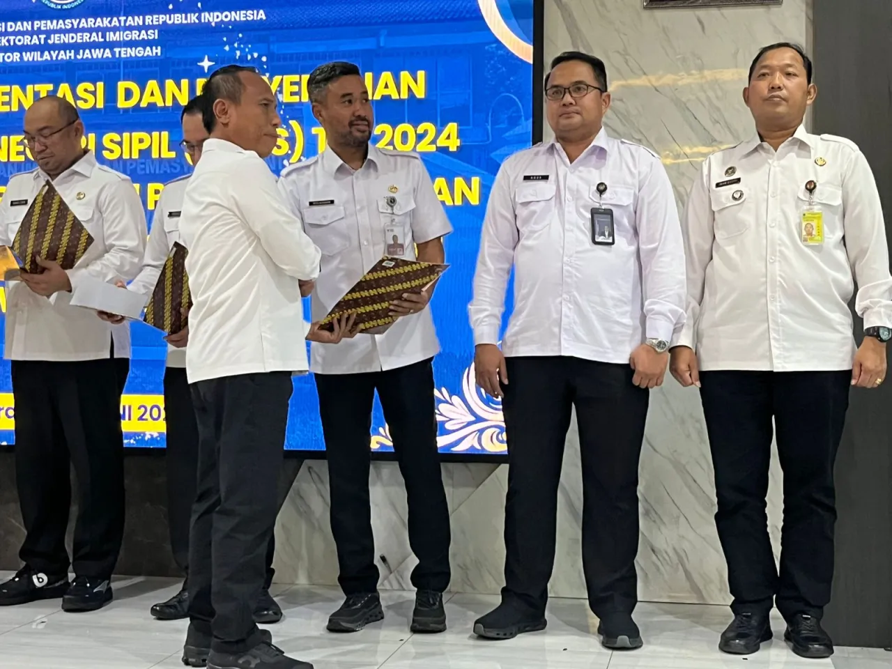 Ryo Achdar Hadir di Penutupan Orientasi CPNS Kemenimipas di Lingkungan Kanwil Jateng