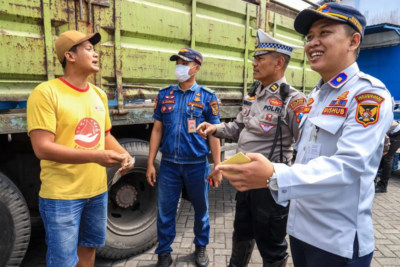 Pemkot Kediri Bersama Tim Gabungan Gencar Lakukan Sosialisasi Pencegahan Kendaraan ODOL