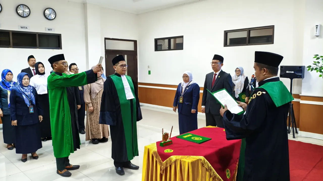 Wakil Ketua Pengadilan Agama Cilegon Baru Resmi Dilantik