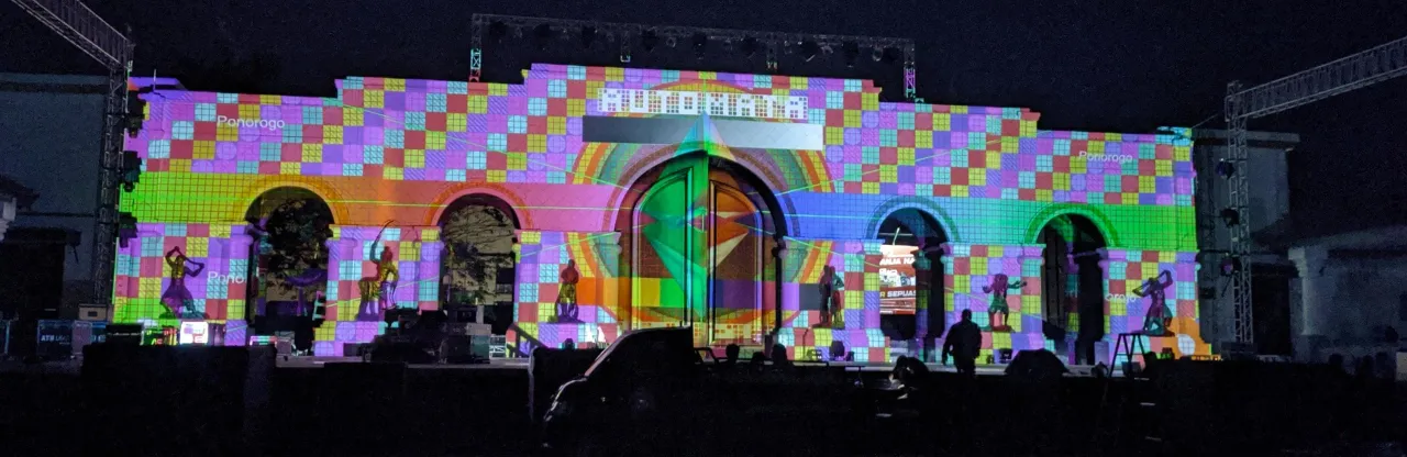 Wih, Ada Video Mapping Show di Grebeg Suro Ponorogo