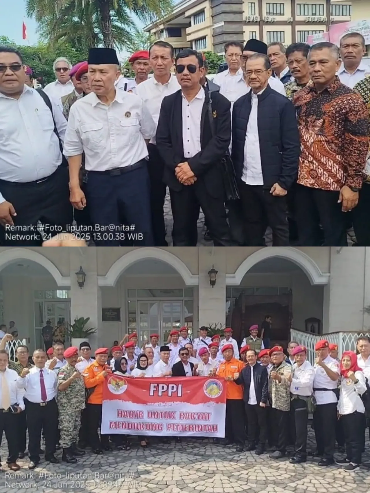 Puluhan Baret Merah FPPI DPD Jatim Gerudug Mapolresta Sidoarjo, Ada Apa?