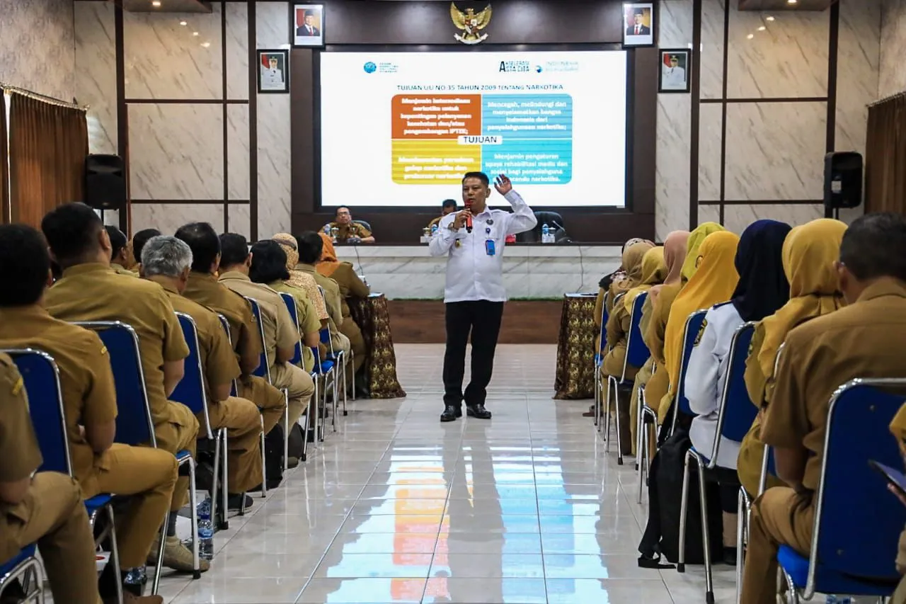 Sosialisasi, Upaya Pemkot Kediri Wujudkan ASN Beretika, Bersih Tanpa Korupsi dan Sehat Tanpa Narkoba