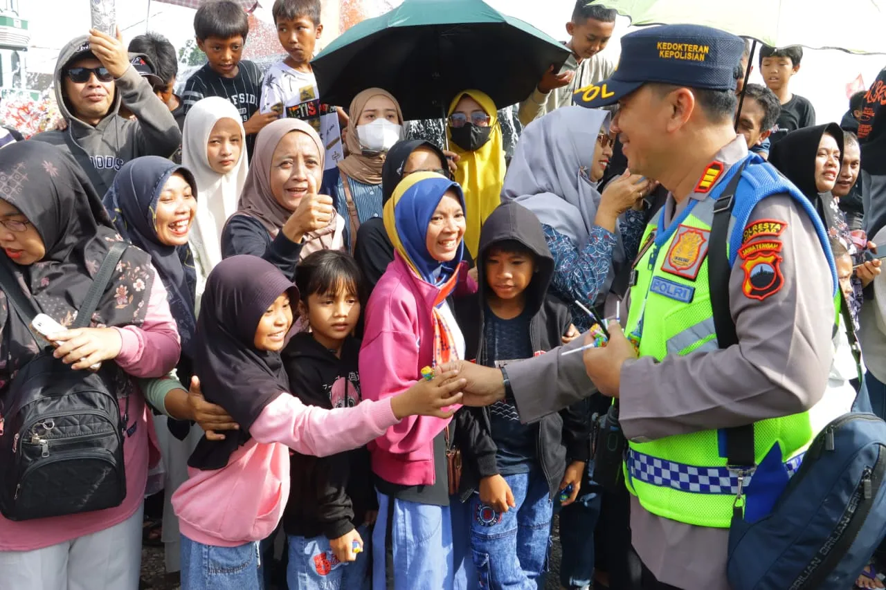 Terjunkan Ratusan Personel Amankan Seluruh Rangkaian Acara Festival Nelayan 2025
