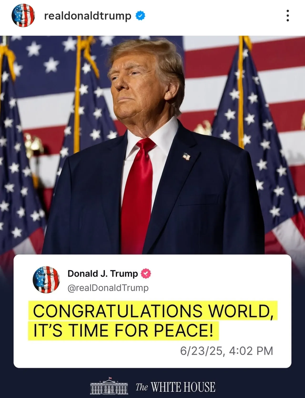 Donald Trump Klaim Iran dan Israel Gencatan Senjata