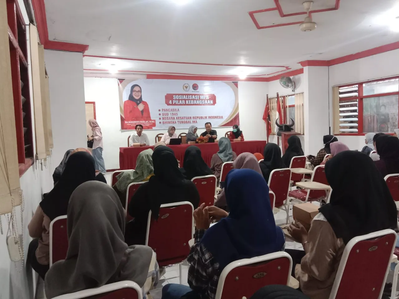 Sosialisasi 4 Pilar, Sadarestuwati Ajak Masyarakat Jombang Kawal Hak Pendidikan