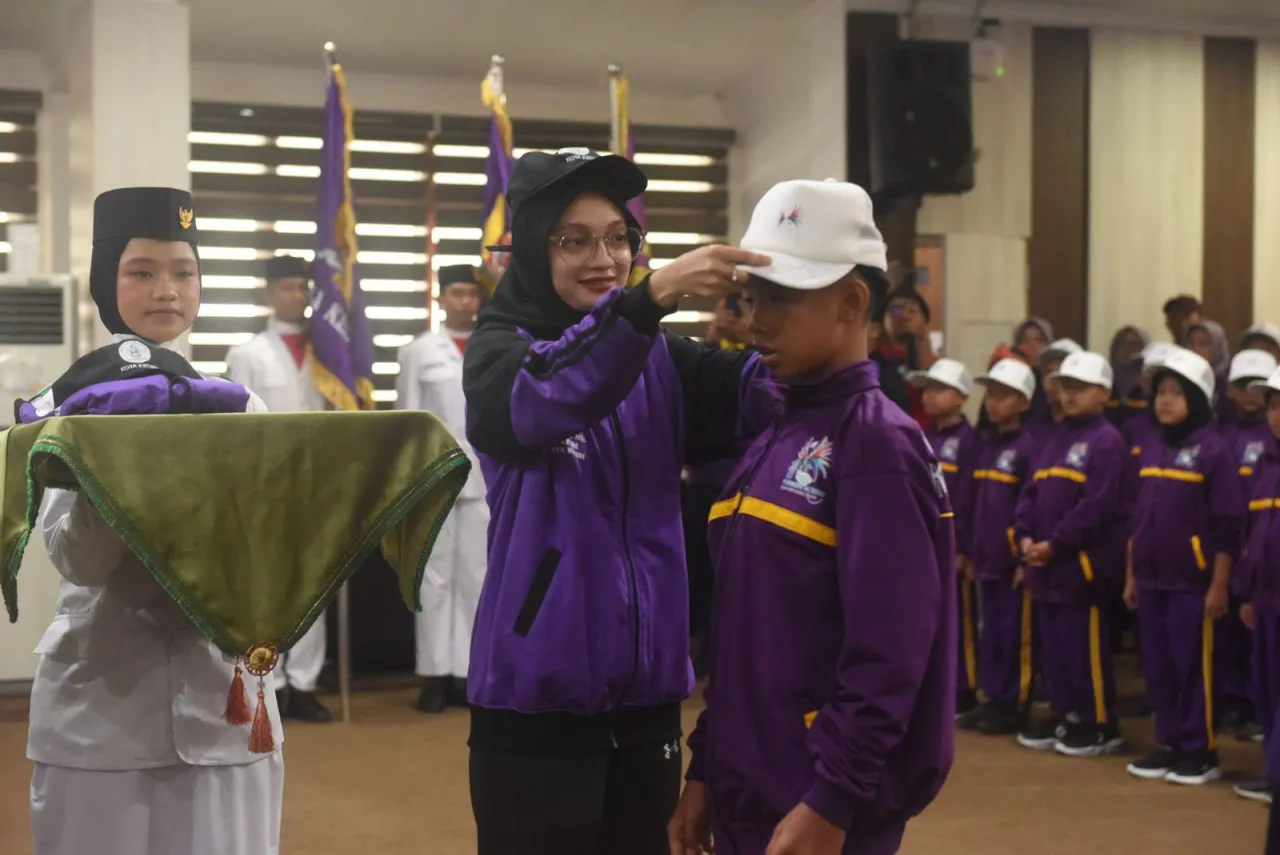 Lepas 306 Atlet Kontingen Kota Kediri, Mbak Wali Ingatkan Hal Ini