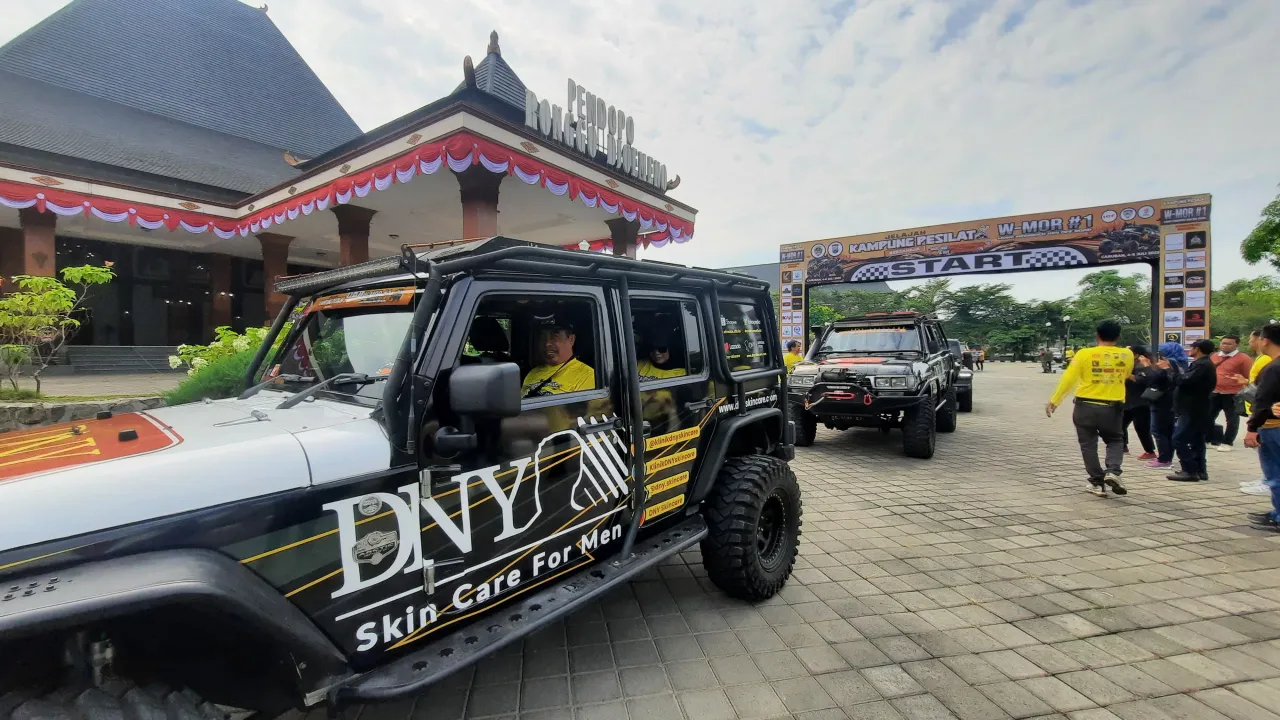 Eksplorasi Wisata Utara Madiun, Off-Road W-MOR Bangkitkan Potensi Gunung Pandan