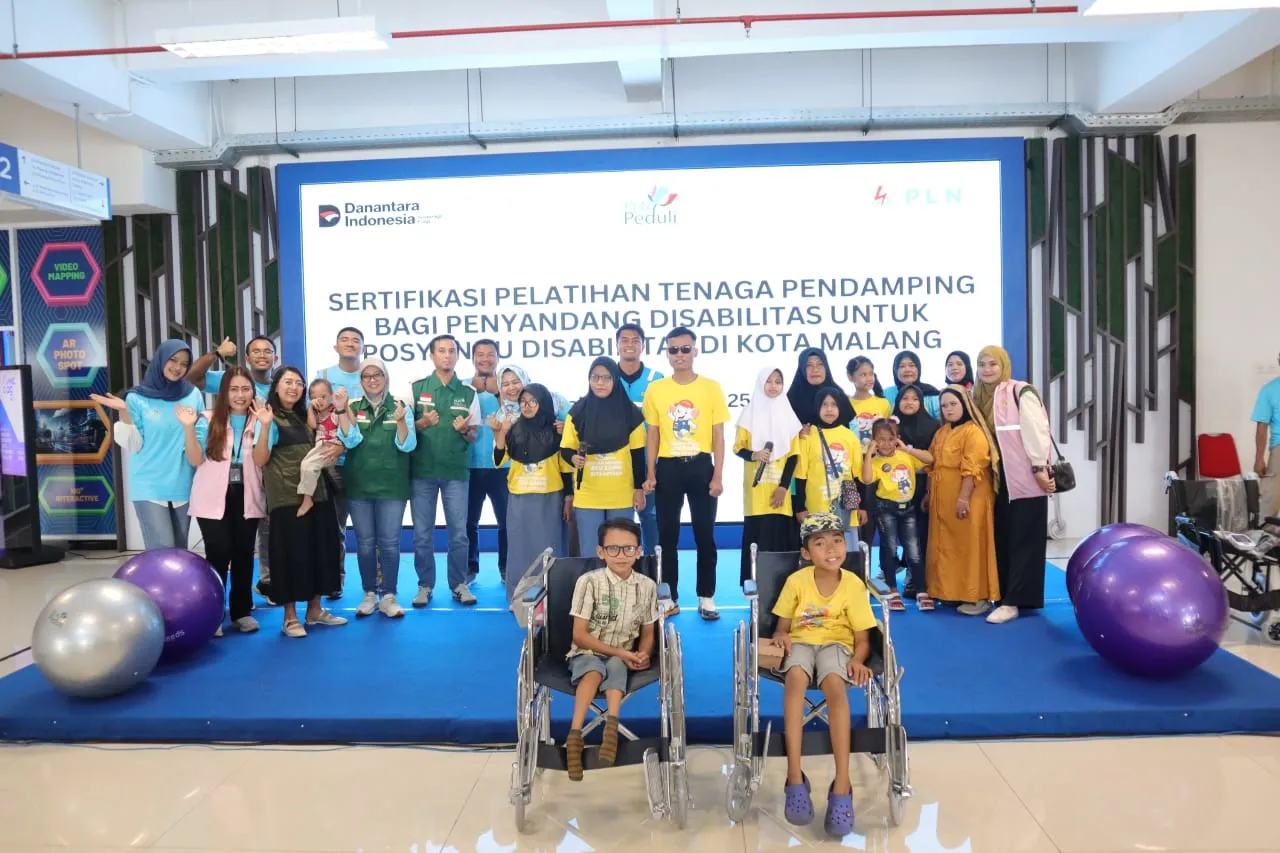 Dukung Layanan Kesehatan Disabilitas Kota Malang, PLN UIT JBM Berikan Bantuan Fasilitas Posyandu