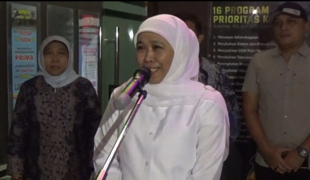 Diperiksa 8 Jam, Khofifah Sebut Namanya Dicatut dalam Kasus Korupsi Pokmas