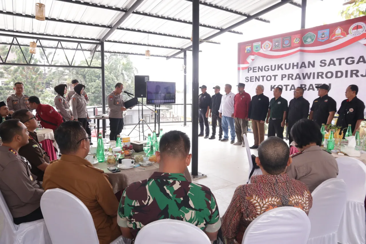 Polres Batu dan Forkopimda Gelar Silahturahmi Bersama Perguruan Silat Se-Kota Batu