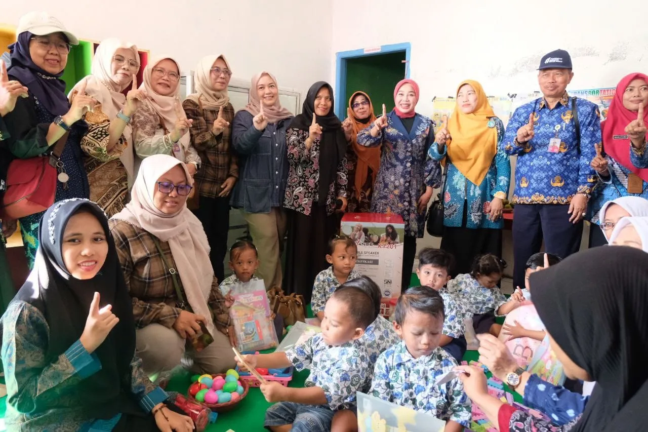 Bunda PAUD Sidoarjo Lakukan Kunjungan Ke Sawohan Buduran