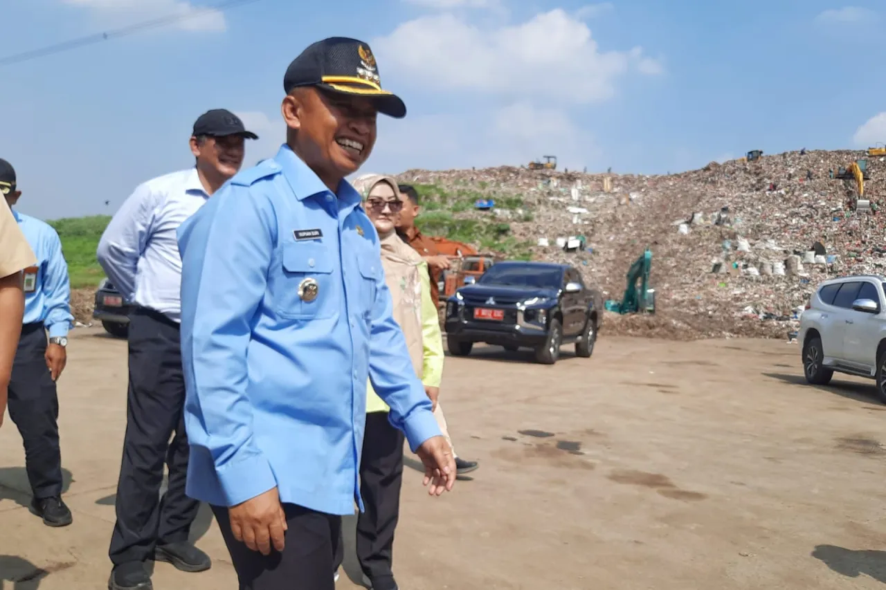 Depok Masuk PSN Pengolahan Sampah Menjadi Energi Listrik, Supian Suri Tinjau Kesiapan TPA Cipayung