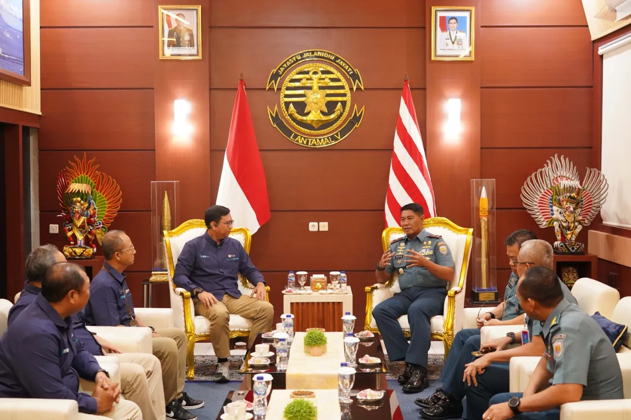 Perkuat Dukungan Pengamanan Aset OBVITNAS, PLN UIT JBM Gandeng Lantamal V