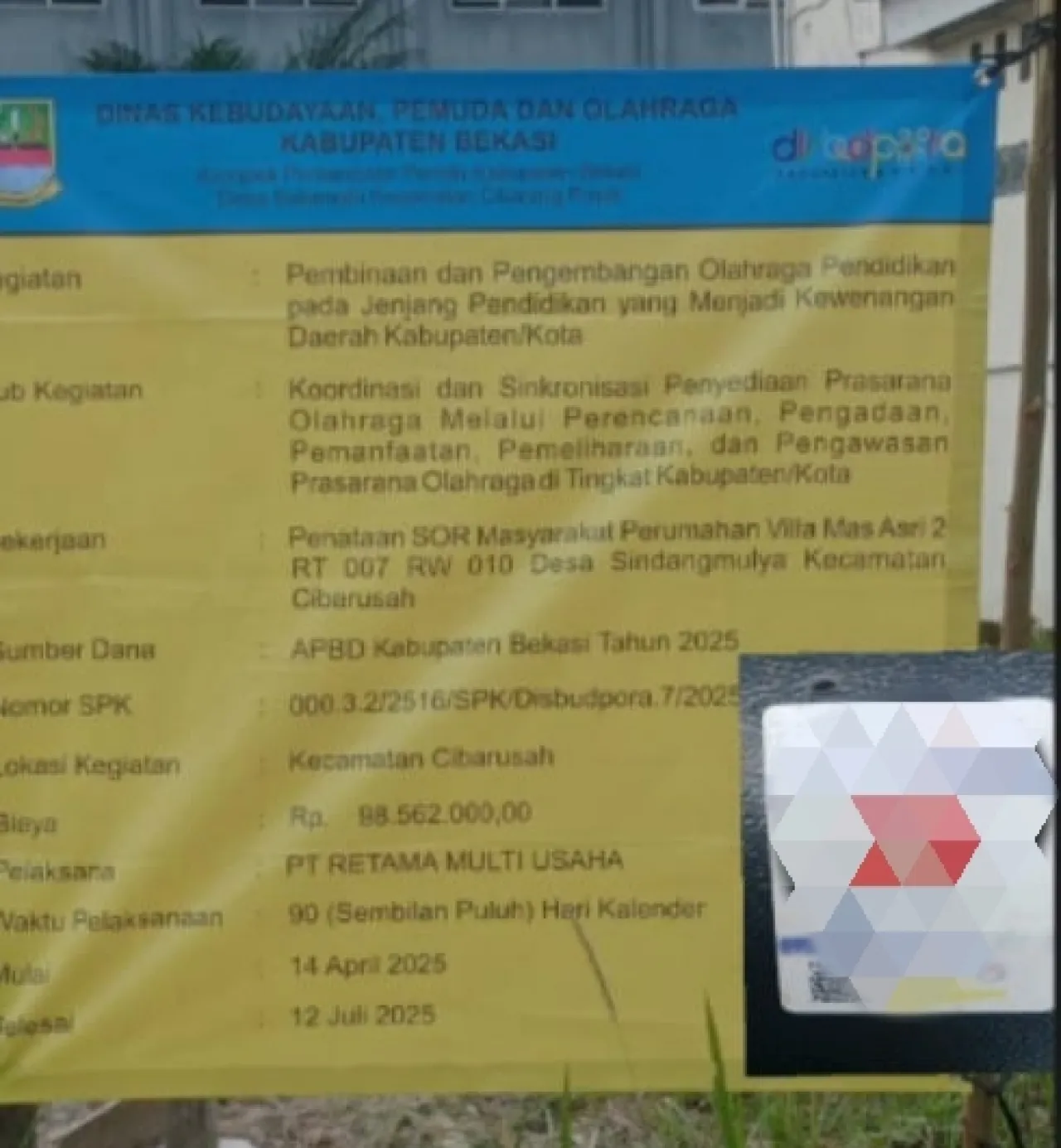 Ada Oknum Wartawan Diduga Jadi Pelaksana Proyek Dispora Kabupaten Bekasi, Aktivis Pers Angkat Bicara