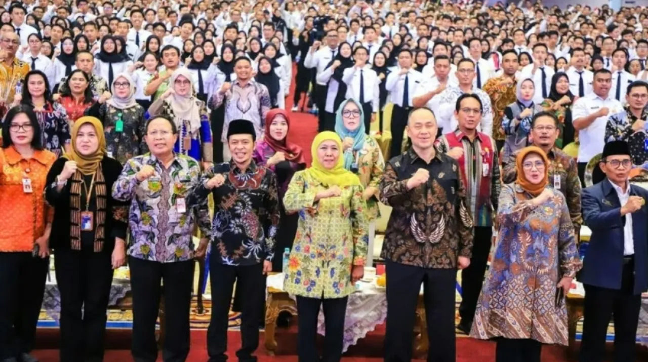Terbanyak di Indonesia, Pemprov Jatim Beri Pengangkatan SK 4.172 CPNS dan PPPK