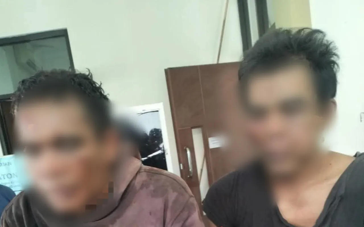 Dua Maling Motor di Pasuruan, Dihajar Warga