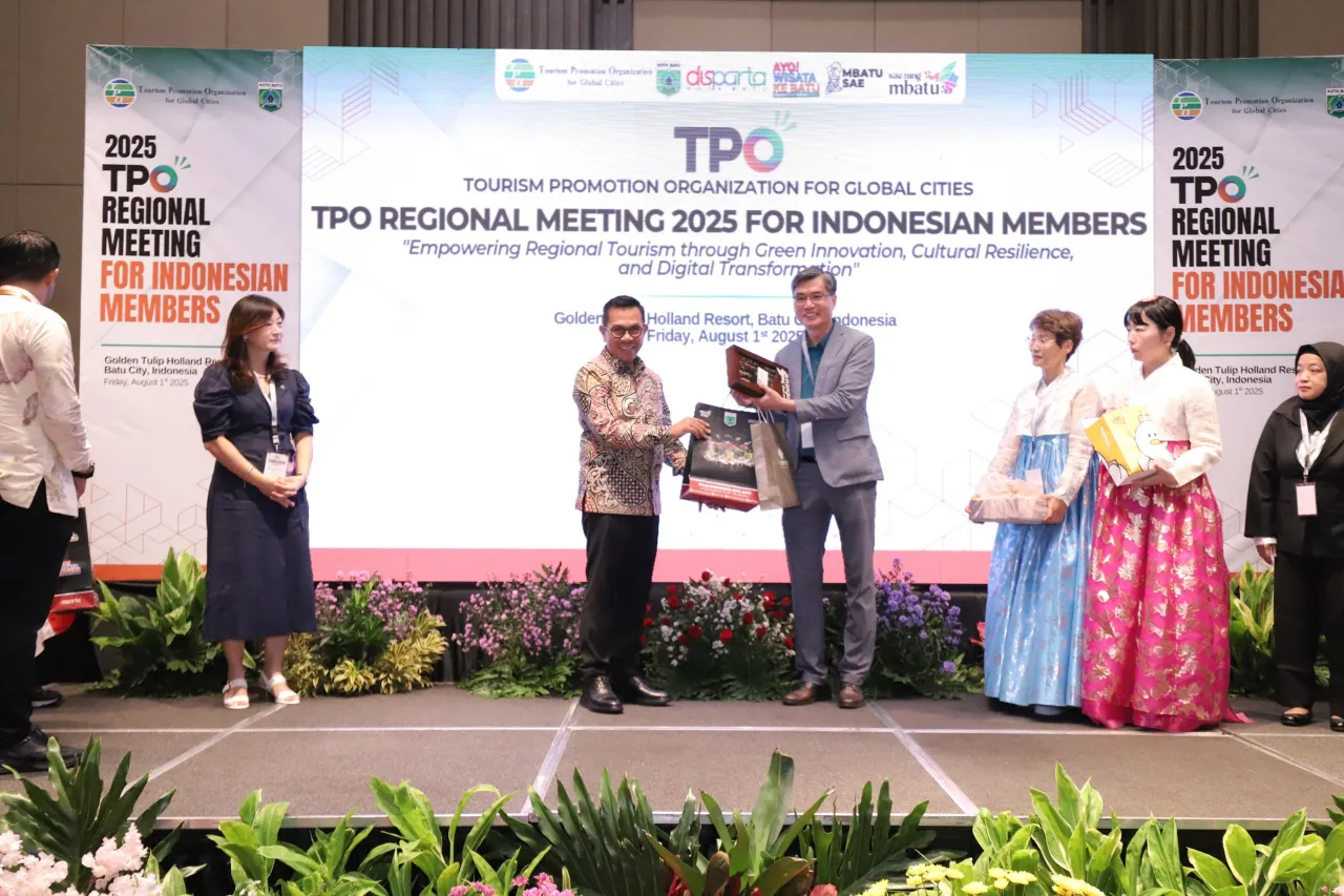 Kota Batu Tuan Rumah Regional Meeting TPO 2025, Dihadiri Tamu Korsel
